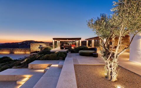 Villa Virgil: Landscape Lighting, Garden, Landscaping, Estate, Villa, Mansion, Dusk, Courtyard, Hacienda, Eco Hotel