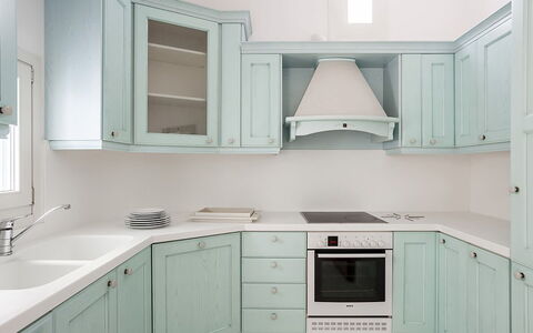 Efkalia: Cabinetry, Kitchen, Interior Design, Countertop, Flooring, Home, Furniture, Drawer, Cupboard, Kitchen Appliance