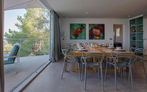 Baloo: Furniture, Chair, Interior Design, Kitchen & Dining Room Table, Table, Wood, Flooring, Dining Room, Floor, Ceiling