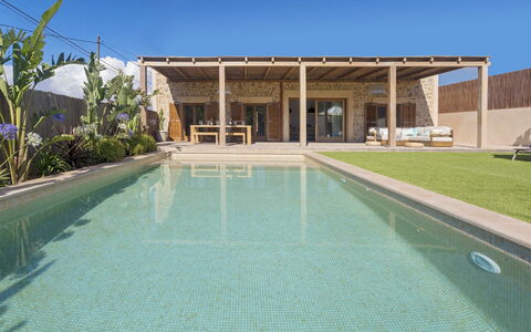 Villa Allegra: Swimming Pool, Resort, Composite Material, Estate, Shade, Eco Hotel, Courtyard, Outdoor Furniture, Hacienda, Villa