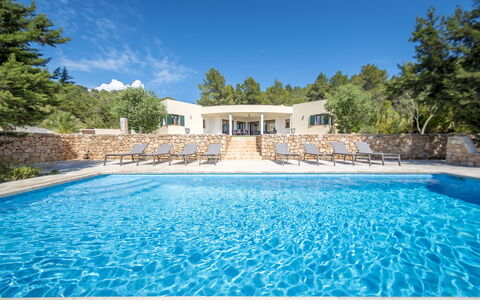 Villa Sharon: Blue, Swimming Pool, Landscaping, Estate, Resort, Tropics, Eco Hotel, Evergreen, Resort Town, Villa