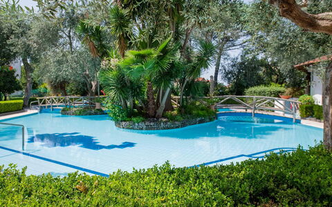 Apartment Amina: Swimming Pool, Resort, Garden, Eco Hotel, Hacienda, Shade, Landscaping, Hotel, Outdoor Furniture, Reflecting Pool