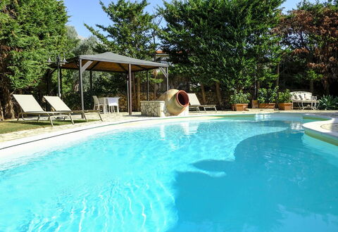 Villa Virna: Swimming Pool, Outdoor Furniture, Resort, Umbrella, Eco Hotel, Shade, Leisure, Thermae, Hacienda, Backyard