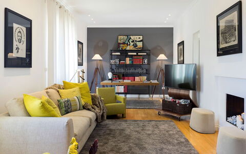 La Terrazza: Furniture, Interior Design, Couch, Flooring, Floor, Wall, Living Room, Room, Wood, Ceiling