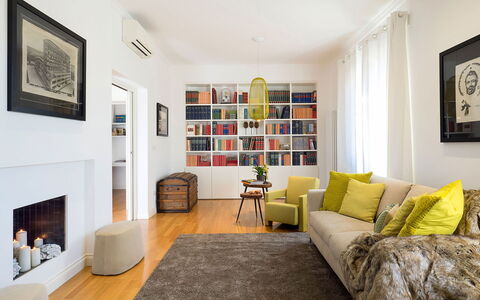 La Terrazza: Furniture, Interior Design, Floor, Flooring, Couch, Wall, Living Room, Room, Wood Flooring, Home