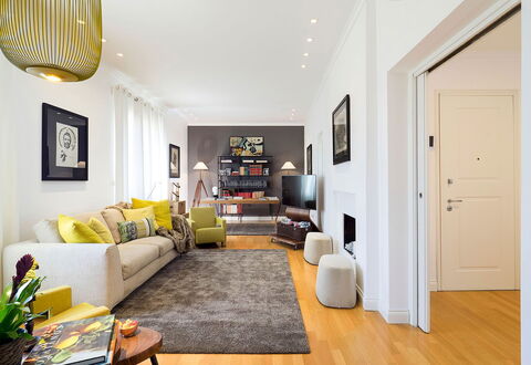 La Terrazza: Furniture, Interior Design, Floor, Flooring, Couch, Wall, Wood Flooring, Living Room, Room, Wood