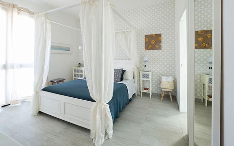 Rosemary: Furniture, Interior Design, Floor, Bed, Flooring, Bedroom, Wood, Room, Ceiling, Home