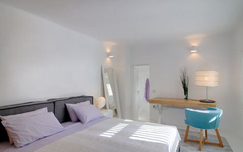 Villa Rocky: Furniture, Interior Design, Wall, Bed, Bedroom, Flooring, Ceiling, Floor, Wood, Light Fixture