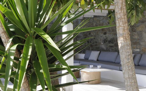 Villa Andy: Outdoor Furniture, Garden, Shade, Landscaping, Eco Hotel, Natural Material, Design, Tropics, Swimming Pool