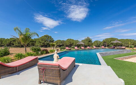 Villa Castiglioni: Blue, Landscape, Garden, Landscaping, Lawn, Swimming Pool, Park, Eco Hotel, Resort, Artificial Turf