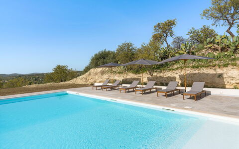 Villa Arcobaleno: Blue, Swimming Pool, Outdoor Furniture, Resort, Eco Hotel, Villa