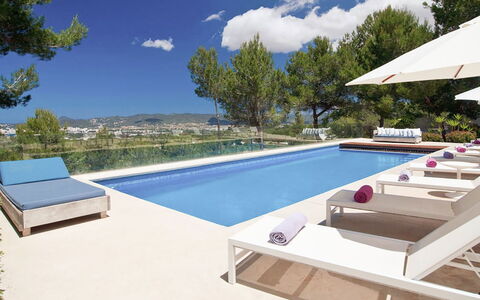 Villa Bacio: Swimming Pool, Furniture, Outdoor Furniture, Resort, Sunlounger, Composite Material, Chair, Shade, Eco Hotel, Villa