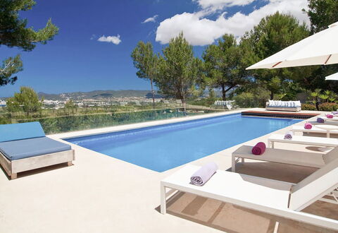 Villa Bacio: Swimming Pool, Furniture, Outdoor Furniture, Resort, Sunlounger, Composite Material, Chair, Shade, Eco Hotel, Villa