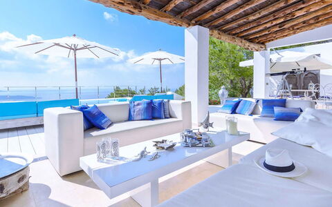 Villa Angelic: Blue, Furniture, Resort, Chair, Outdoor Furniture, Apartment, Swimming Pool, Hotel, Eco Hotel, Villa