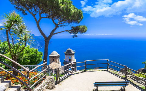 San Sebastiano: Blue, Sea, Coastal And Oceanic Landforms, Coast, Ocean, Tourist Attraction, Tropics, Promontory, Handrail