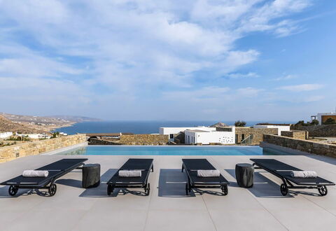 Villa Cupido: Blue, Sea, Outdoor Furniture, Coast, Swimming Pool, Sunlounger, Chaise Longue, Bay, Resort
