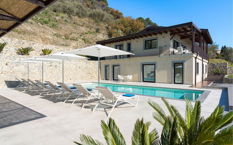 Villa Zafferano: Swimming Pool, Outdoor Furniture, Resort, Eco Hotel, Shade, Sunlounger, Estate, Balcony, Villa, Hotel