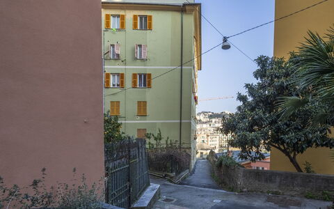 Da Federico, Apartment Genova Brignole: Building, Daytime, Wall, Window, Residential Area, Apartment, Neighbourhood, Architecture, Facade, Town