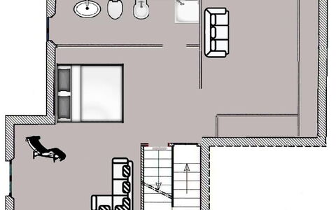 Casa Nadia: White, Living Room, Design