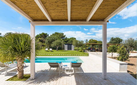 Villa Doddi: Outdoor Furniture, Swimming Pool, Resort, Shade, Outdoor Structure, Porch, Garden, Patio, Eco Hotel, Pergola