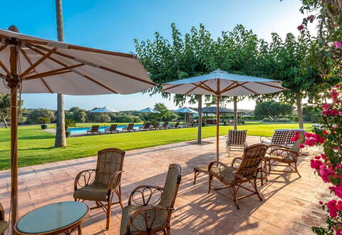Villa Golf: Blue, Garden, Resort, Shade, Swimming Pool, Leisure, Umbrella, Lawn, Landscaping, Park