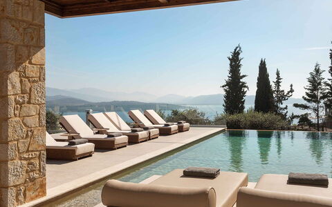 Villa Senia: Home, Resort, Estate, Eco Hotel, Chair, Shade, Villa, Landscaping, Swimming Pool