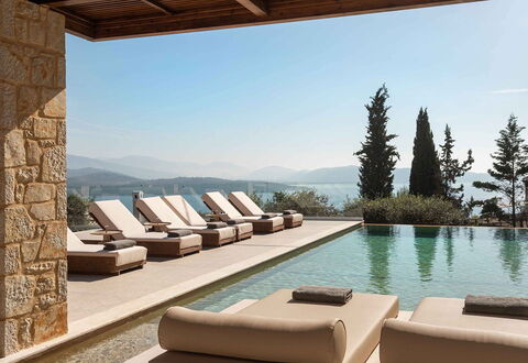 Villa Senia: Home, Resort, Estate, Eco Hotel, Chair, Shade, Villa, Landscaping, Swimming Pool
