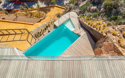 Villa Mirante: Swimming Pool, Resort, Composite Material, Eco Hotel, Villa, Stairs, Hotel, Resort Town, Outdoor Furniture, Deck