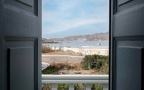 Mykonos Pool House 3: Sea, Coastal And Oceanic Landforms, Coast, Ocean, Sunlight, Bay, Sound, Beach