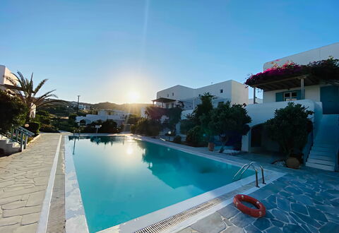 Mykonos Pool House 5: Swimming Pool, Resort, Outdoor Furniture, Eco Hotel, Leisure, Sunlounger, Umbrella, Resort Town, Hotel, Vacation