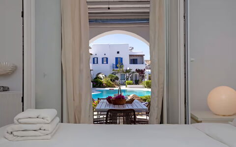 Mykonos Pool House 8: Swimming Pool, Resort, Home, Apartment, Sunlounger, Hotel, Outdoor Furniture, Villa, Chair, Eco Hotel
