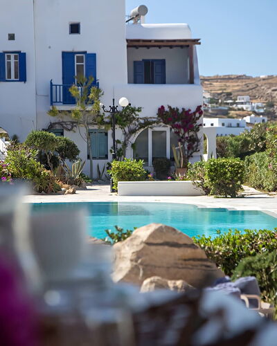 Mykonos Pool House 8: Home, Resort, Swimming Pool, Estate, Garden, Eco Hotel, Landscaping, Hacienda, Villa, Courtyard