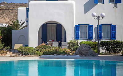 Mykonos Pool House 9: Blue, Swimming Pool, Resort, Hotel, Villa, Resort Town