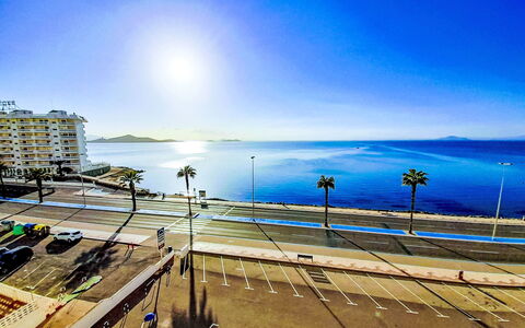 Los Ibicencos: Horizon, Sea, Coast, Street Light, Shore, Beach, Hotel, Highway, Bay