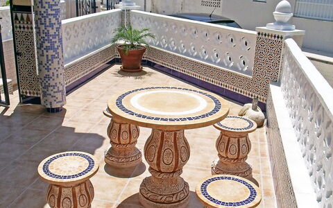 Happy Day: Property, Interior Design, Table, Room, House, Architecture, Furniture, Floor, Column, Baluster