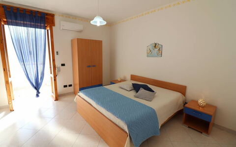 Ludovica: Furniture, Wood, Interior Design, Floor, Flooring, Bedroom, Bed, Room, Bed Sheet, Bed Frame