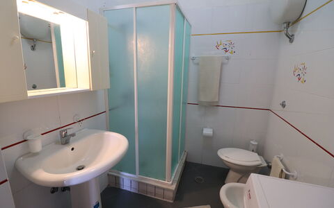Gio: Flooring, Floor, Interior Design, Bathroom Sink, Plumbing Fixture, Sink, Room, Bathroom, Plumbing, Tap