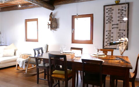 Rustico Raslina: Furniture, Interior Design, Flooring, Floor, Table, Wall, Chair, Wood, Dining Room, Kitchen & Dining Room Table