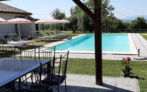 Villa Felice, Private Pool and Hills: Swimming Pool, Outdoor Furniture, Furniture, Resort, Chair, Thermae, Eco Hotel, Hacienda, Estate, Sunlounger