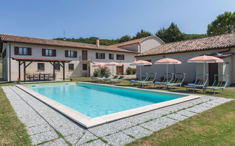 Villa Felice, Private Pool and Hills: Estate, Hacienda, Lawn, Resort, Courtyard, Villa, Yard, Farmhouse, Swimming Pool, Hotel
