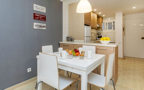 Gudrum: Furniture, Interior Design, Flooring, Wood, Floor, Kitchen, Room, Major Appliance, Ceiling, Kitchen & Dining Room Table