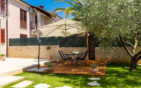 Villa Pietra: Sea, Ocean, Coast, Sunlight, Shade, Evening, Balcony, Awning, Beach, Shadow
