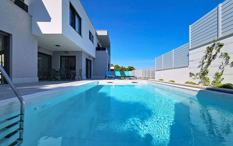 Aloa Iii: Blue, Swimming Pool, Composite Material, Resort, Villa, Hotel, Eco Hotel, Balcony