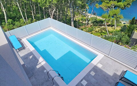Aloa Iv: Blue, Swimming Pool, Composite Material, Resort, Outdoor Furniture, Eco Hotel, Shade, Hotel, Sunlounger, Villa