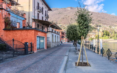 La Terrazza sul Lago: Home, Door, Cottage, Yard, Chair, Outdoor Furniture, Backyard, Outdoor Table, Houseplant, Awning