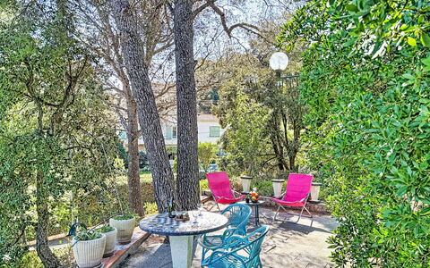 La Jean: Leaf, Vegetation, Shrub, Garden, Furniture, Spring, Shade, Trunk, Sunlight, Chair