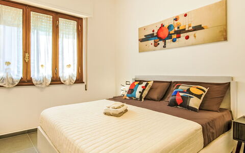 Casa al Gelso: Interior Design, Bed, Furniture, Wall, Bedroom, Wood, Flooring, Floor, Room, Ceiling