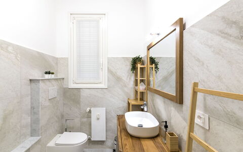 Amp Vatican Home: Flooring, Wall, Plumbing Fixture, Floor, Interior Design, Bathroom, Tap, Lighting, Sink, Home