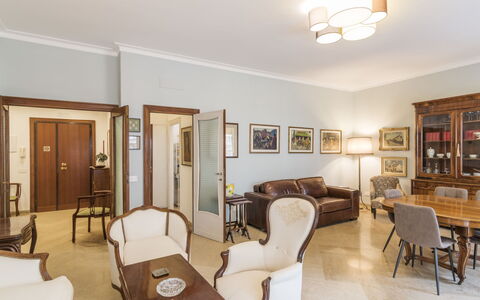 Amp Vatican Home: Furniture, Interior Design, Flooring, Ceiling, Floor, Table, Room, Chair, Lighting, Apartment