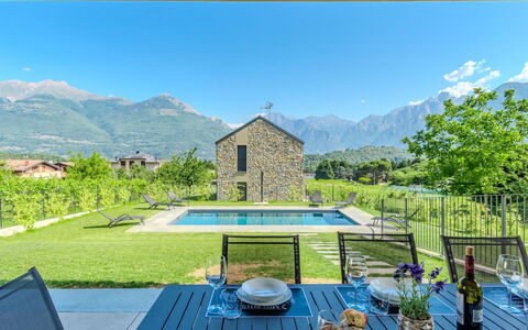 La Serena: Home, Cottage, Mountain Range, Farmhouse, Estate, Garden, Alps, Valley, Ridge, Landscaping